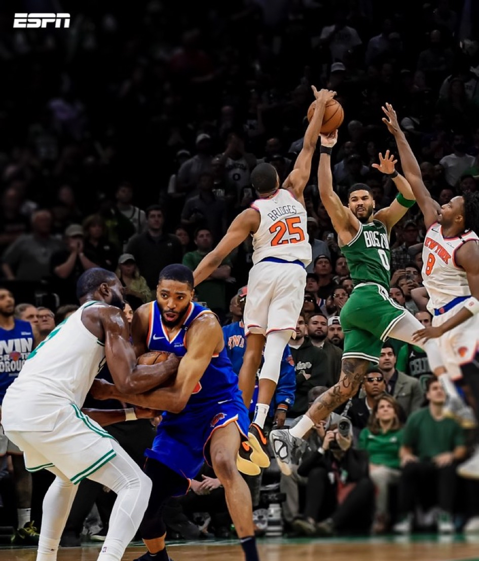 凯尔特人险胜公牛，布伦森惊艳四座