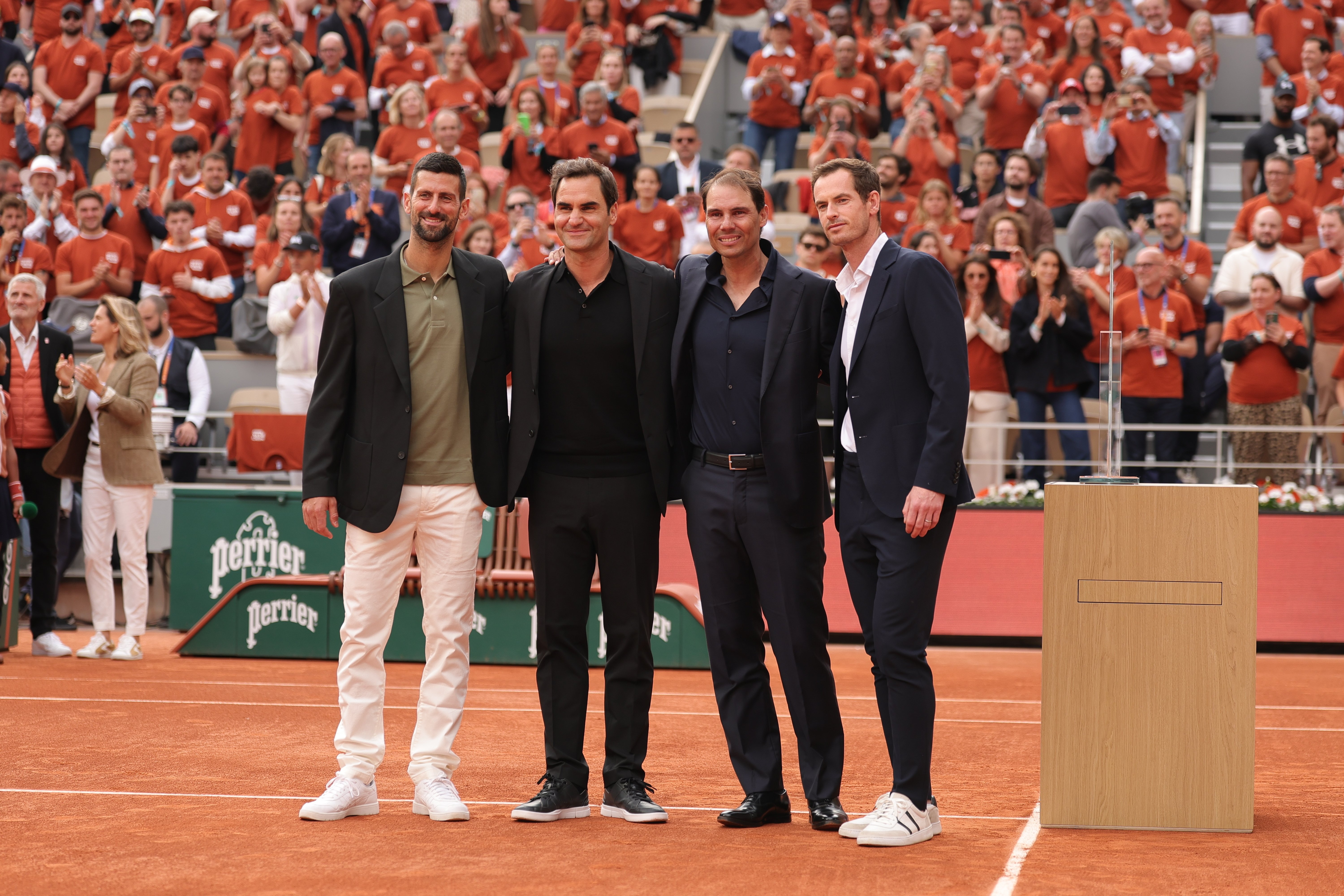 法网力克澳网，纳达尔点燃赛场