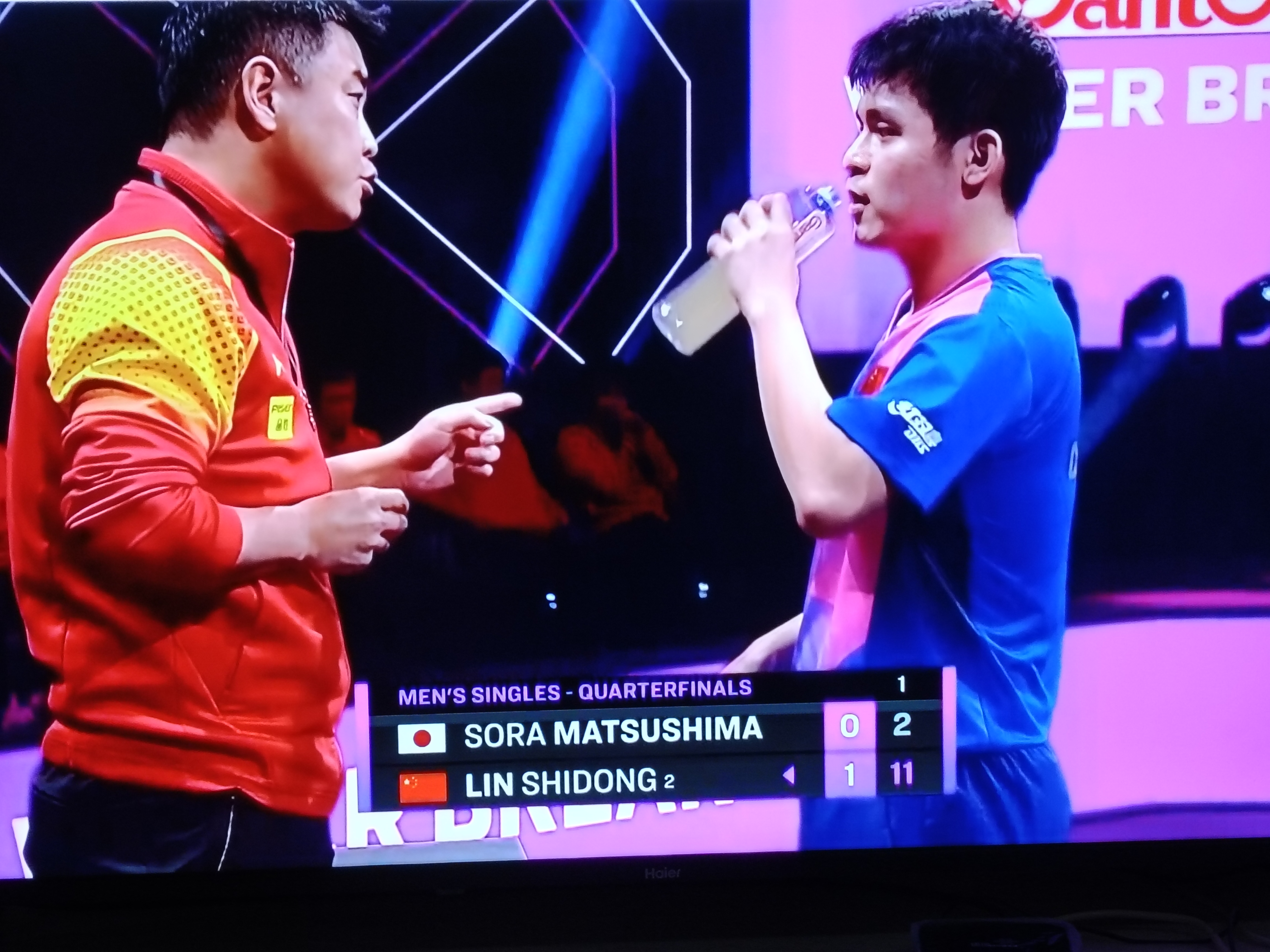 日本乒乓球队强势德国乒乓球队，张继科制霸全场