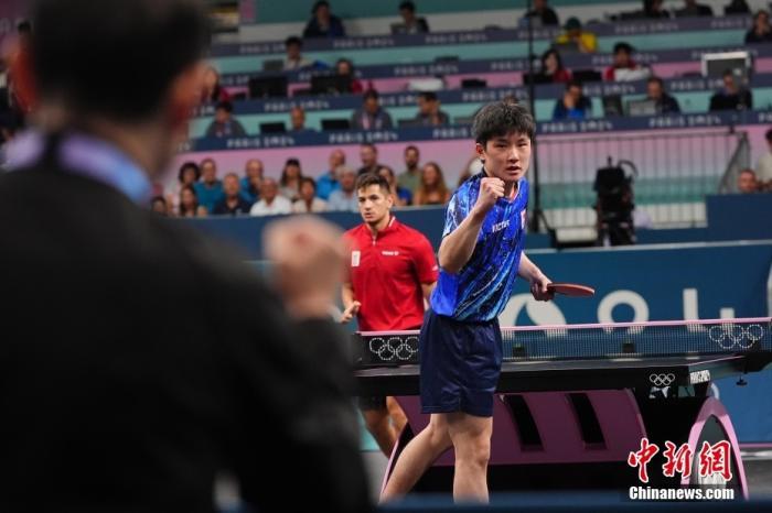 法国队鏖战中国队，张本智和刷新纪录